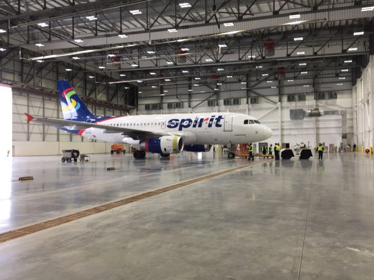 Spirit Airlines Maintenance Hangar